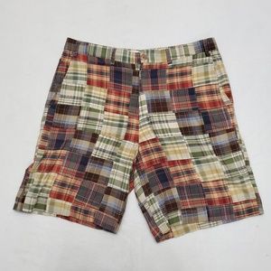 B&W Madras Shorts Size 38